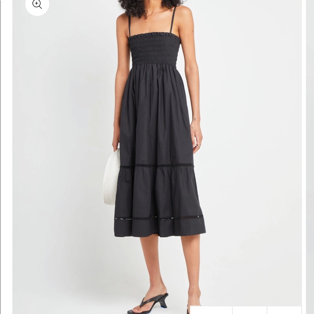 Like reformation, FEWMODA. Cotton midi dress